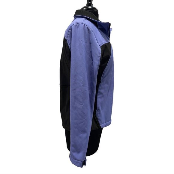 𝅺free Country Purple And Black Softshell Jacket Sz S - Picture 5 of 16